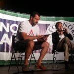 salvini alla festa della lega romagna