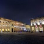 piazza maggiore di notte