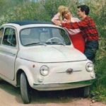 fiat 500 foto d’epoca