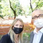 buda cantiere con alberi