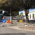 lavori in viale della stazione