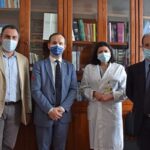 sindaco con i medici Irst
