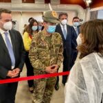 apertura hub vaccinale di Bologna