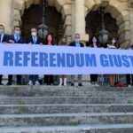 striscione in cassazione