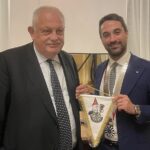 Giancarlo Mazzuca con il presidente RT6 Federico Fabbri