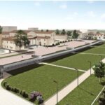 Rendering nuovo giardino dei musei