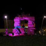 fontana illuminata