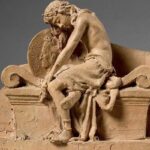 il bozzetto in terracotta del Genio che piange