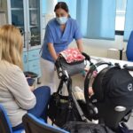 madre e open day vaccinale