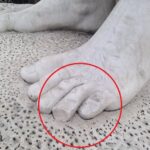 piede icaro danneggiato