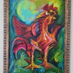 uno dei celebri galli di Pantieri 