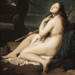 Hayez_Maddalena penitente nel deserto