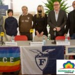 foto conferenza stampa da pagina Fb Conad