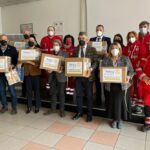 Consegna farmaci a Croce Rossa da parte dei Rotary