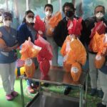 Consegna uova Pasqua al reparto di Pediatria