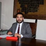 il sindaco di Lugo  Davide Ranalli