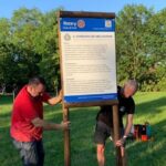 Donazione alberi al parco Paul Harris