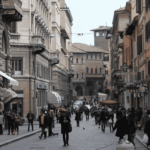 passeggio in città