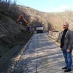 Valbonesi sul cantiere della Frana di Civorio SP127