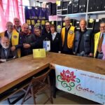 Alcuni soci dei tre Lions Club con i volontari di Credere per Vedere