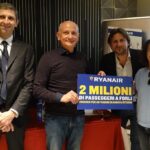 i premiati in aeroporto