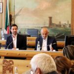 Giorgio Zanni e Marco Corradi in conferenza stampa