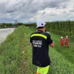 pulizia in corso