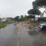 strada allagata