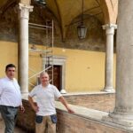 Assessore Cicognani e Giorgio Garzaniti