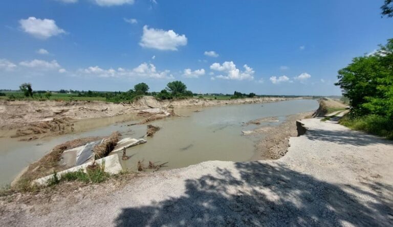 Ricostruzione post alluvione, nel bolognese rifacimento del ponte della Motta sull’Idice crollato a maggio 2023