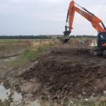 Ricostruzione argini scolo Casale