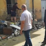 rifiuti accatastati a ravenna