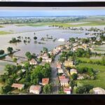 alluvione 2023. foto aerea Roncalceci