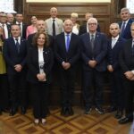 Ministro Carlo Nordio al centro_primo a destra Daniele Gambetti