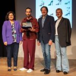 Luca Alessio premiato da sindaco Garbuglia, Gianvito Rossi e Simone Borgognoni