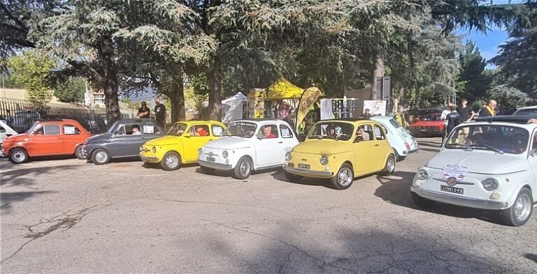 Meldola, un successo il raduno delle Fiat 500