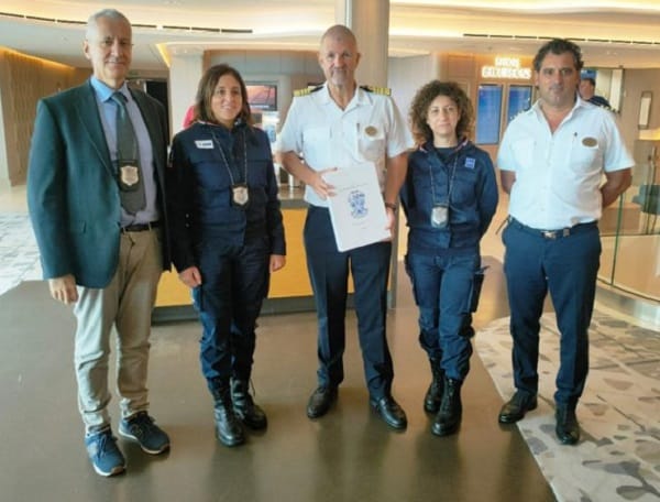 Ravenna, dirigente Agenzia delle Dogane in visita al terminal crociere di Porto Corsini