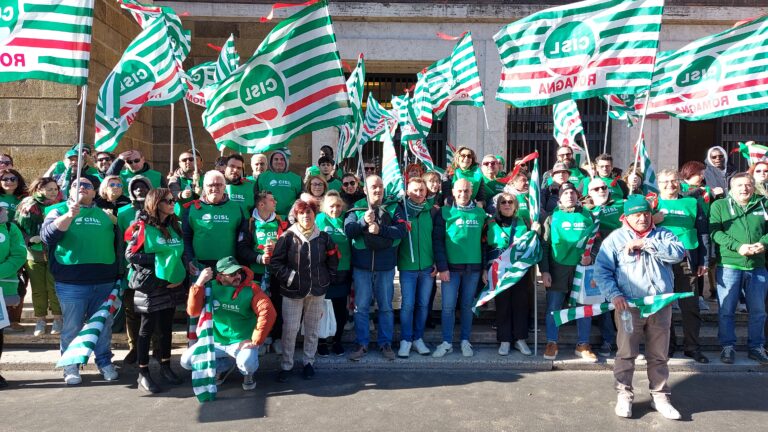 Cisl Romagna in piazza per la manifestazione nazionale a Roma. Le richieste del sindacato
