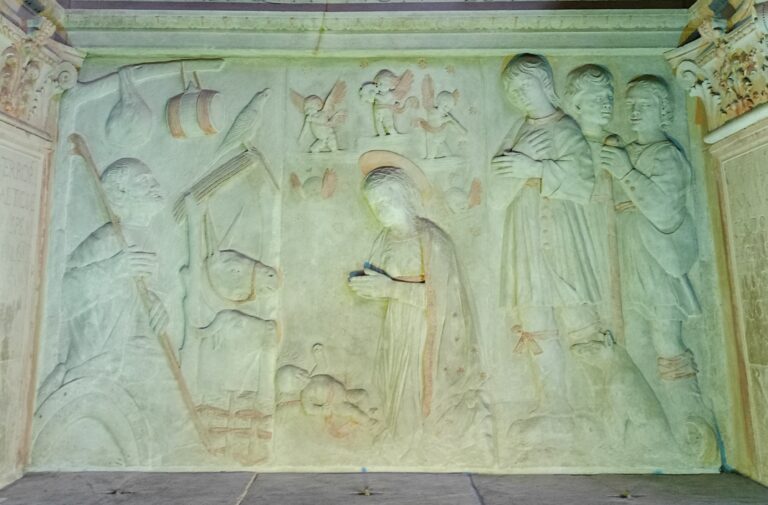 Forlì, chiacchierate in Basilica alla scoperta del bassorilievo del monumento funebre di Luffo Numai