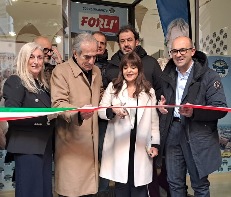 Inaugurata a Forlì  la nuova sede di Fratelli d’Italia