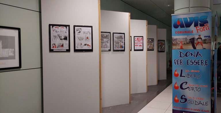 Avis Forlì, mostra e premiazione della seconda edizione del concorso di fumetto “Fatti di… sangue”