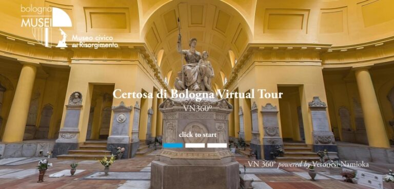 Cimitero Monumentale della Certosa di Bologna, presentazione nuovo percorso virtuale immersivo  a 3D