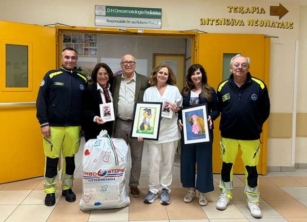 Donati giochi e libri per i piccoli ricoverati in Oncoematologia Pediatrica all’ospedale di Rimini