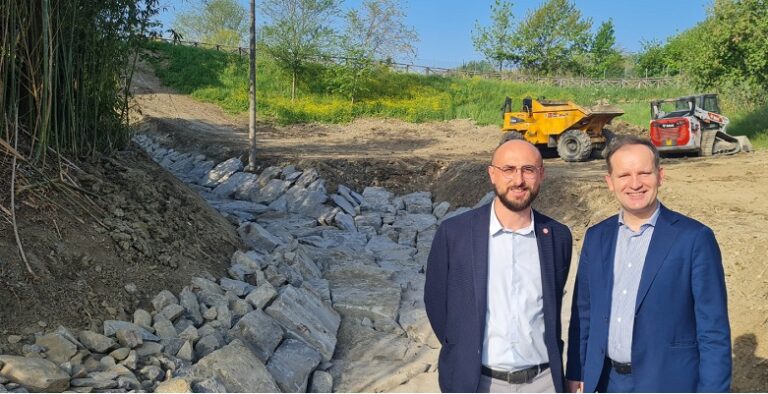 Post alluvione, a Meldola lavori di sistemazione di parte dell’alveo del Rio Cavallo