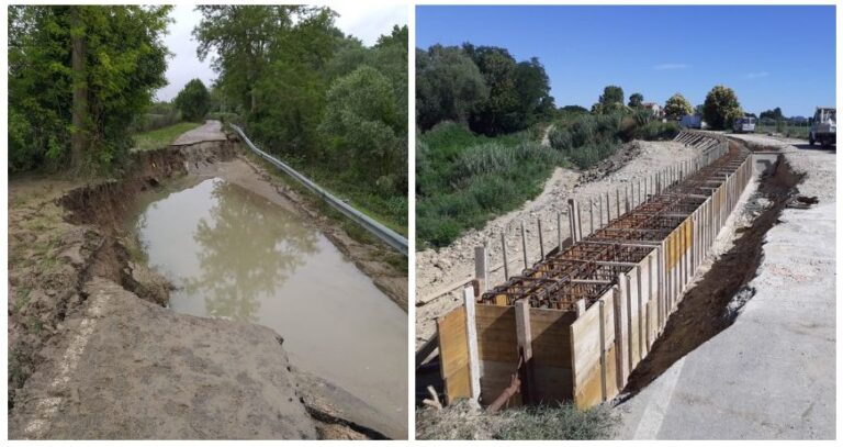 Alluvioni e frane, Cesena: al via lavori di risanamento stradale in via Fornasaccia