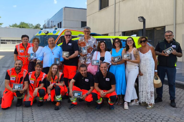 L’Associazione “Dedicata ad un angelo” dona 10 Navigatori Satellitari alla Centrale Operativa 118 di Forlì