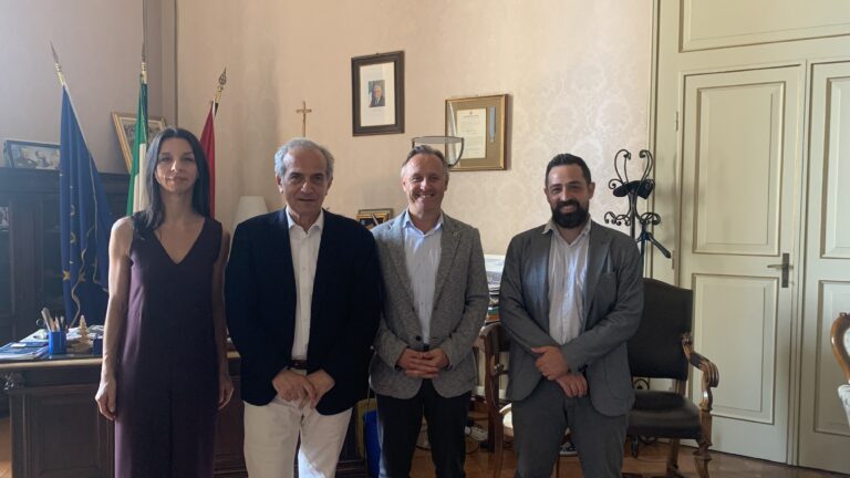 Delegazione degli Ingegneri di Forlì-Cesena ricevuta dal sindaco Zattini