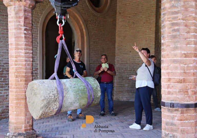 Il Museo Pomposiano ospiterà un miliario romano rinvenuto a Pontemaodino (Codigoro)