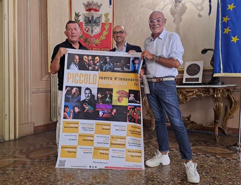 Presentata la stagione 2024/25 del Teatro Piccolo – Teatro d’Innovazione di Forlì