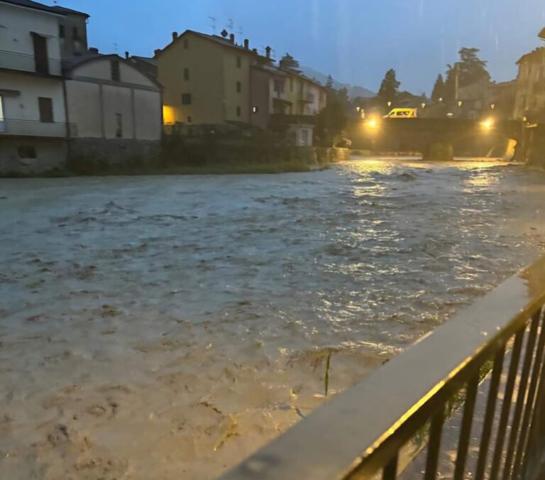 Maltempo, fiumi: nel forlivese peggiora la situazione nelle vallate del Rabbi, Montone e Marzeno